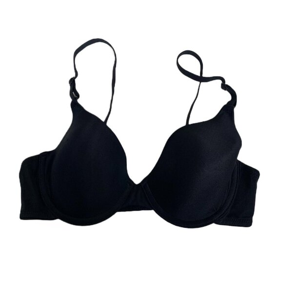 Maidenform One Fab Fit Everyday Demi Underwire Bra Black - Size 34B - Picture 1 of 7